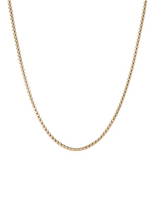 Main View - Click To Enlarge Main View - Click To Enlarge - DAVID YURMAN - 18k yellow gold box chain necklace