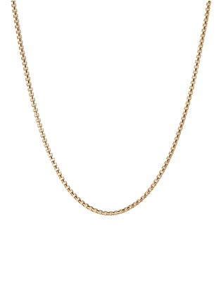 Main View - Click To Enlarge - DAVID YURMAN - 18k yellow gold box chain necklace