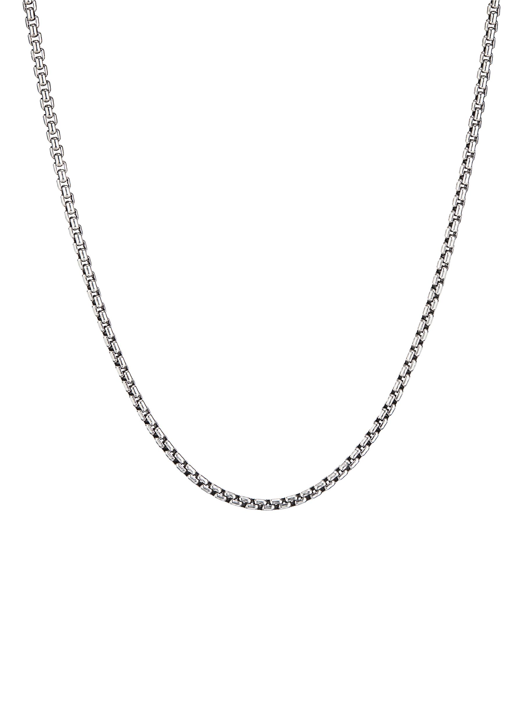 DAVID YURMAN | Silver box chain 