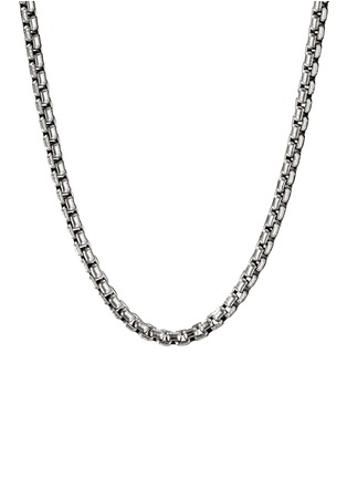 Main View - Click To Enlarge - DAVID YURMAN - Silver box chain necklace
