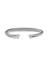 Detail View - Click To Enlarge - DAVID YURMAN - ‘Cable Classics’ sterling silver diamond cuff