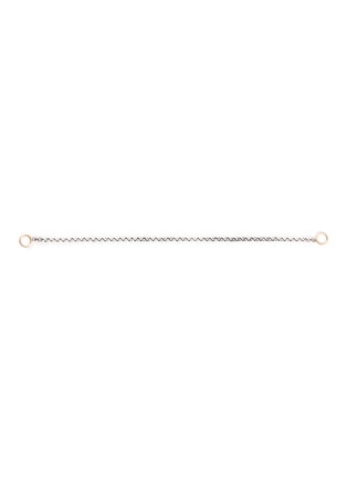 Main View - Click To Enlarge - MARLA AARON - Silver 14k yellow gold 6.5" rolo chain