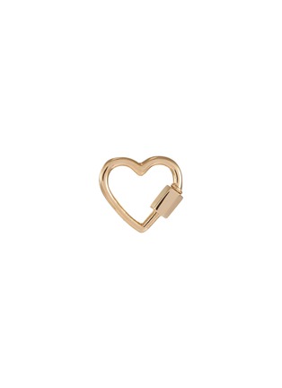 Main View - Click To Enlarge - MARLA AARON - 'Heart' 14k yellow gold baby lock