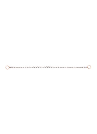Main View - Click To Enlarge - MARLA AARON - Silver 14k rose gold 6.5" rolo chain