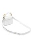 Detail View - Click To Enlarge - CHLOÉ - 'Chloé C' mini lizard embossed leather top handle bag