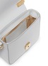Detail View - Click To Enlarge - CHLOÉ - 'Chloé C' mini lizard embossed leather top handle bag