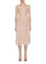 Main View - Click To Enlarge - NEEDLE & THREAD - 'Valentina Sequin' floral tulle camisole dress