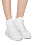 Figure View - Click To Enlarge - CHLOÉ - 'Sonnie' chunky outsole high top leather sneakers