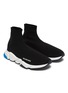 Detail View - Click To Enlarge - BALENCIAGA - 'Speed' knit slip on sneakers