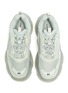 Detail View - Click To Enlarge - BALENCIAGA - 'Triple S Clear Sole' chunky mesh sneakers