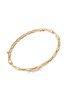 DAVID YURMAN - ‘Stax’ 18k gold diamond medium chain link bracelet