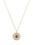 Main View - Click To Enlarge - DAVID YURMAN - Diamond sapphire evil eye pendant necklace