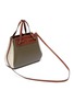Detail View - Click To Enlarge - LOEWE - 'Lazo Mini' colourblock leather bag