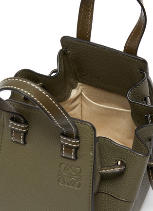 Detail View - Click To Enlarge - LOEWE - 'Hammock' drawstring mini leather bag