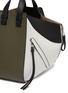  - LOEWE - 'Hammock' small colourblock leather bag