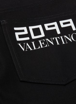  - VALENTINO GARAVANI - Logo number print straight leg jeans