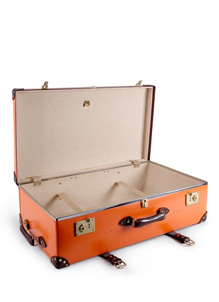 Detail View - Click To Enlarge - GLOBE-TROTTER - Centenary 33" extra deep suitcase with wheel - Orange