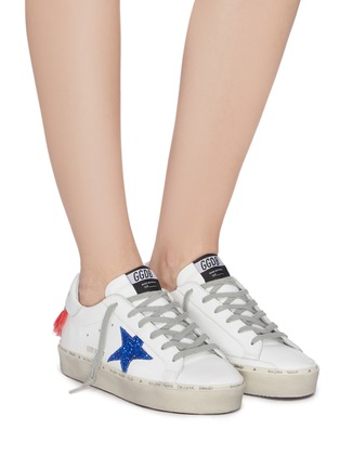 Figure View - Click To Enlarge - GOLDEN GOOSE - Frayed bandana counter sneakers