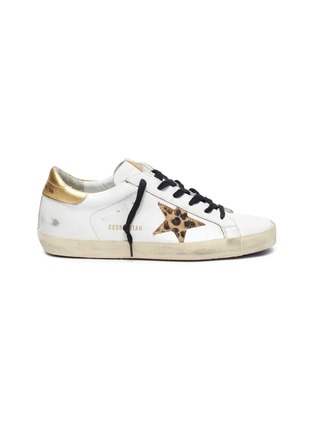 Main View - Click To Enlarge - GOLDEN GOOSE - 'Superstar' leather sneakers