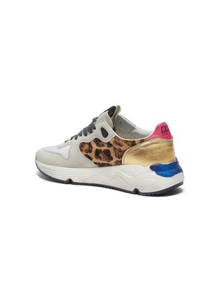  - GOLDEN GOOSE - 'Running Sole' chunky outsole patchwork sneakers