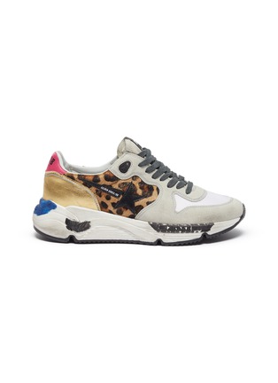 Main View - Click To Enlarge - GOLDEN GOOSE - 'Running Sole' chunky outsole patchwork sneakers
