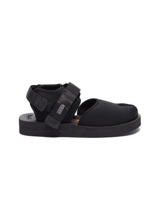 Main View - Click To Enlarge - SUICOKE - 'Bita-V' ankle strap tabi sandals