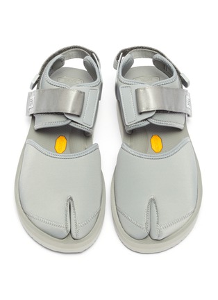 Detail View - Click To Enlarge - SUICOKE - 'Bita-V' ankle strap tabi sandals