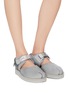 Figure View - Click To Enlarge - SUICOKE - 'Bita-V' ankle strap tabi sandals