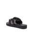  - SUICOKE - 'MOTO-VS' strappy band faux python embossed leather slide sandals