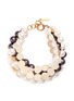 Main View - Click To Enlarge - TASAKI - Freshwater pearl 18k yellow gold tiered bracelet