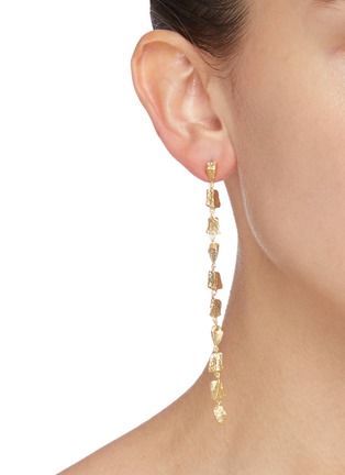 Figure View - Click To Enlarge - SARAH & SEBASTIAN - 'Remnant' link chain earrings
