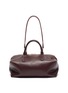 Main View - Click To Enlarge - A-ESQUE - 'Barrel Esque' midi leather shoulder bag