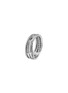 Main View - Click To Enlarge - DAVID YURMAN - X' diamond silver crossover ring