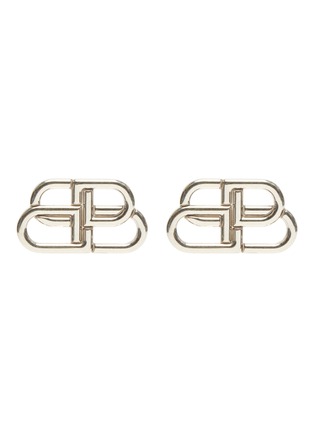 Main View - Click To Enlarge - BALENCIAGA - 'BB' stud earrings