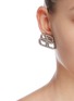 Figure View - Click To Enlarge - BALENCIAGA - 'BB' stud earrings