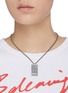 Figure View - Click To Enlarge - BALENCIAGA - 'BB' logo pendant necklace
