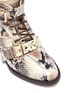 Detail View - Click To Enlarge - CHLOÉ - Snake embossed kids boots