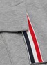 Detail View - Click To Enlarge - THOM BROWNE  - 'Tromp L'oeil' stripe drop back pleated skirt