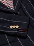  - THOM BROWNE  - 'Classic' Shadow Stripe Flannel Sport Coat