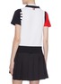 Back View - Click To Enlarge - THOM BROWNE  - Colourblock button T-shirt