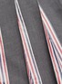 Detail View - Click To Enlarge - THOM BROWNE  - Stripe underlay pleated high-low skirt