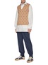 Figure View - Click To Enlarge - GUCCI - Logo tag suiting jogging pants