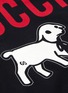  - GUCCI - Logo lamb print hoodie