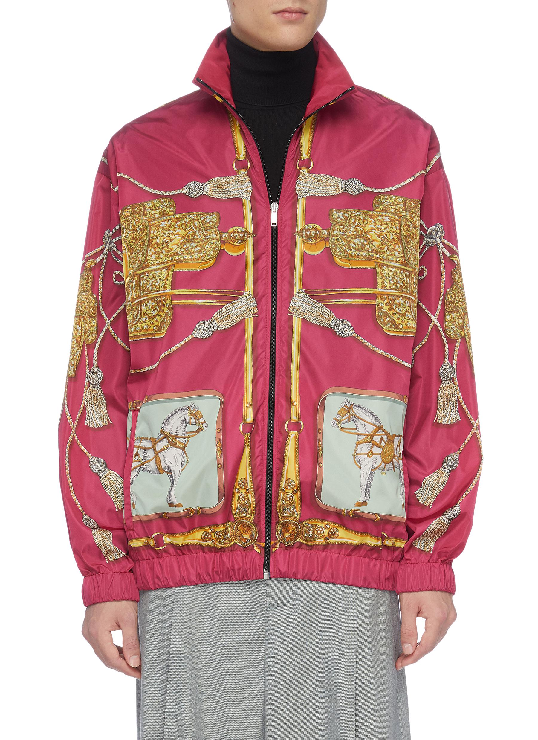 gucci windbreaker pink