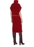 Back View - Click To Enlarge - GUCCI - High neck contrast waist dress
