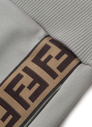  - FENDI SPORT - 'Fendirama' logo stripe outseam sweat pants