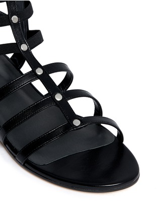 Detail View - Click To Enlarge - STUART WEITZMAN - 'Caesar' strappy caged sandals