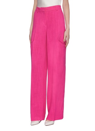 Front View - Click To Enlarge - JACQUEMUS - 'Le pantalon Moyo' side pocket textured suiting pants