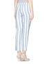 Back View - Click To Enlarge - J CREW - Linen drapey pull-on pants in stripe