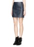Front View - Click To Enlarge - J.CREW - Collection leather mini skirt